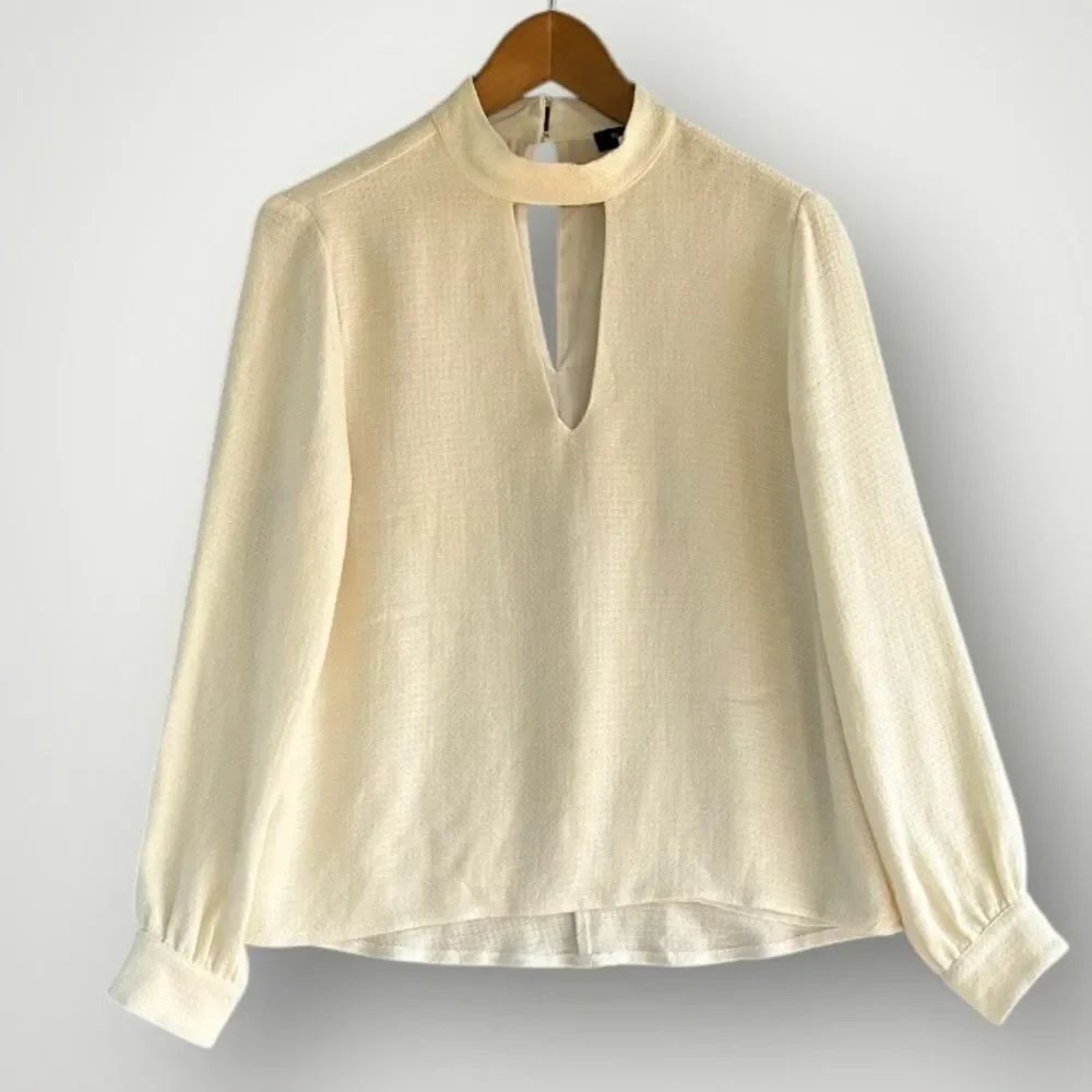 🎉5 for $45 🎉 Maven west Top Blouse Shirt Size S White